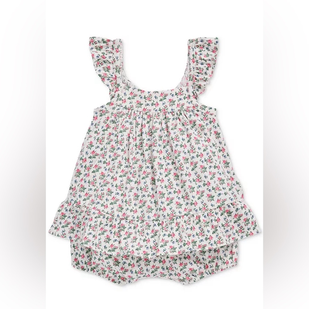 Ralph Lauren Floral Baby Set